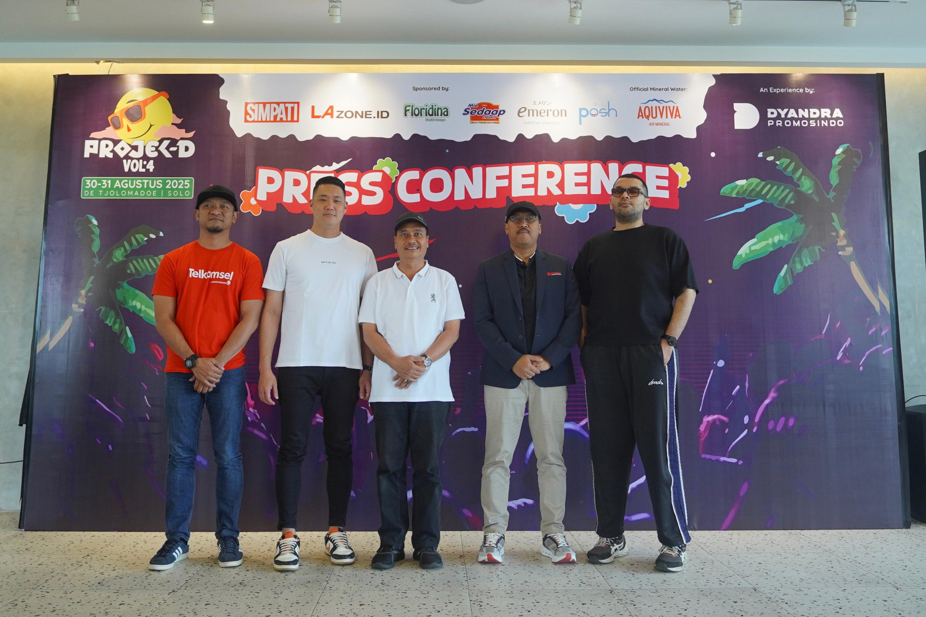 PROJEK-D VOL.4 Digelar Akhir Pekan Ini: Karanganyar Bersiap Jadi Pusat Perayaan Musik